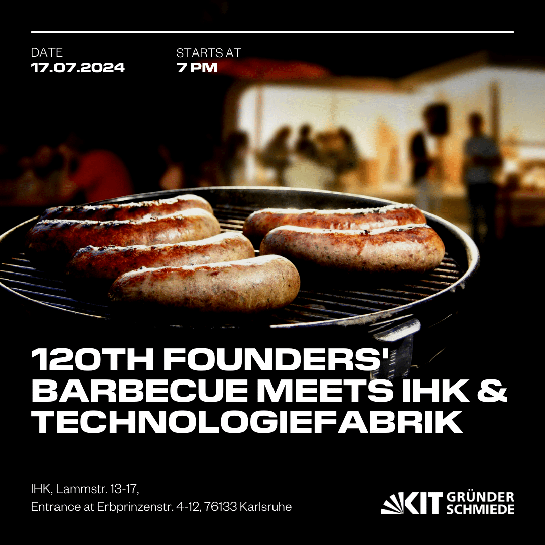 Event 120th Founders' Barbecue meets IHK & Technologiefabrik. Event in Karlsruhe on the 17th of July at 7 pm