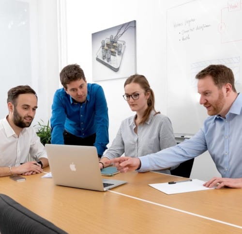 Team des Startups memetis