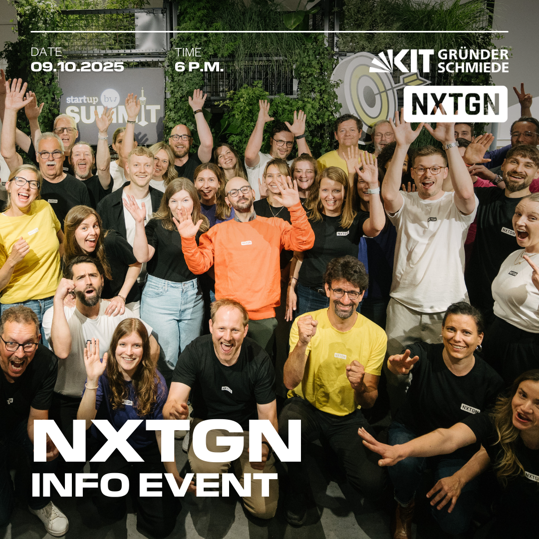 NXTGN Info Event für innovative Startup-Konzepte in Karlsruhe.